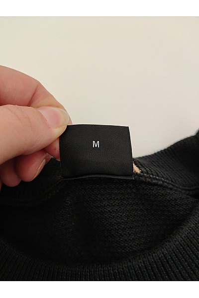 Hugo Boss Černá bavlněná mikina bez potisku crewneck Velikost M | Hugo Boss | obrázek 6