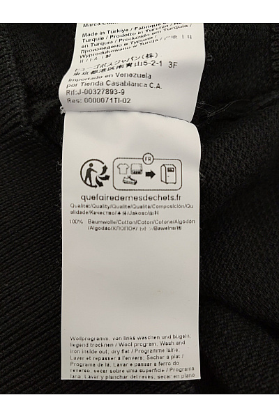 Hugo Boss Černá bavlněná mikina bez potisku crewneck Velikost M | Hugo Boss | obrázek 8