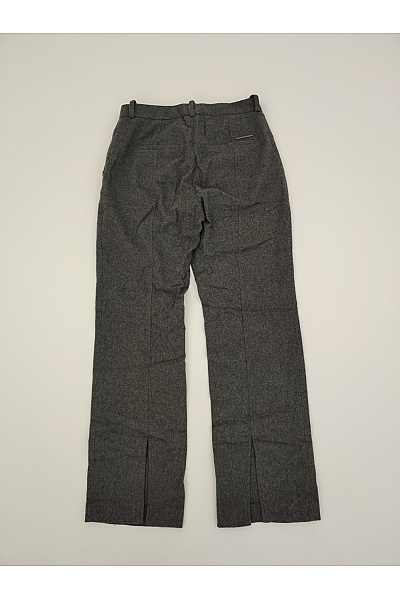 Calvin Klein Šedé vlněné elegantní společenské kalhoty Velikost 36 | Calvin Klein | obrázek 7