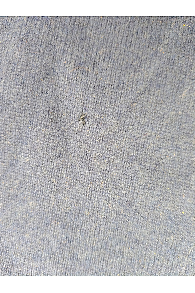 LAWRENCE GREY Pánský modrý kašmírový pulovr s límečkem na knoflíky Velikost 3XL | LAWRENCE GREY | obrázek 7