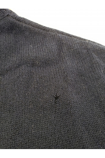 THE MERCER N.Y. Modrý pruhovaný vlněný rolák merino oversized Velikost EU 36 | THE MERCER N.Y. | obrázek 4