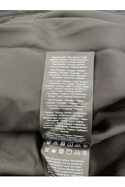 ONLY Dámská černá prošívaná zimní dlouhá bunda s kapucí Vel. M | ONLY | obrázek 8