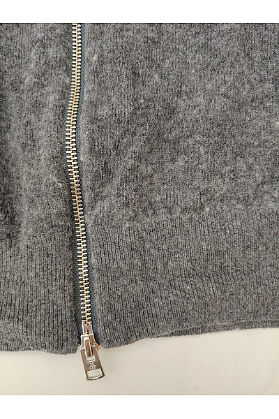 Marc O´Polo Pánský šedý bavlněný kardigan na zip se stojáčkem Vel. 3XL | Marc O´Polo | obrázek 3