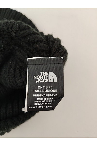 THE NORTH FACE Černá pletená čepice s ohrnutým lemem | THE NORTH FACE | obrázek 4
