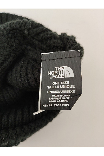 THE NORTH FACE Černá pletená čepice s ohrnutým lemem | THE NORTH FACE | obrázek 5