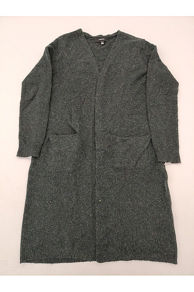 VERO MODA Šedý pletený kardigan do véčka delší basic Velikost EU S | VERO MODA | obrázek 2