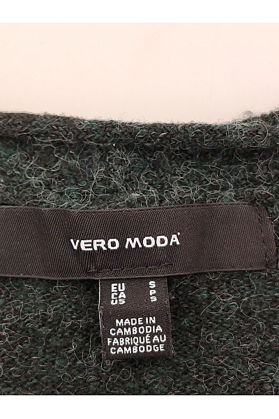 VERO MODA Šedý pletený kardigan do véčka delší basic Velikost EU S | VERO MODA | obrázek 6