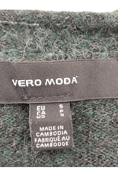 VERO MODA Šedý pletený kardigan do véčka delší basic Velikost EU S | VERO MODA | obrázek 7