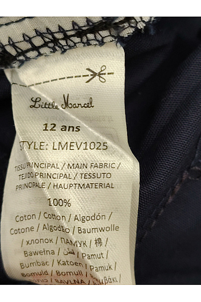 La Martina Chlapecké bavlněné kraťasy modré smart casual Vel. FR 12 A | La Martina | obrázek 9
