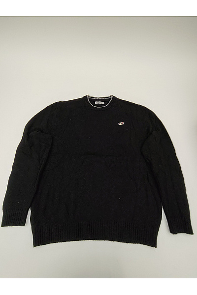 NAPAPIJRI Černý Vlněný Pulovr Basic Vel. 3XL