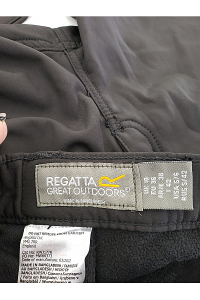 Une Hautre Couture Černé dámské outdoorové softshellové kalhoty s kapsami Velikost S | Une Hautre Couture | obrázek 8