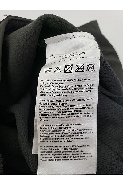 Une Hautre Couture Černé dámské outdoorové softshellové kalhoty s kapsami Velikost S | Une Hautre Couture | obrázek 10