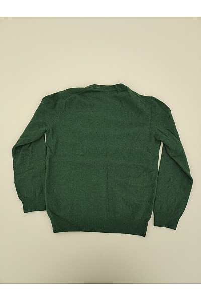 LACOSTE Zelený vlněný pletený pulovr basic Velikost FR 4 | LACOSTE | obrázek 8