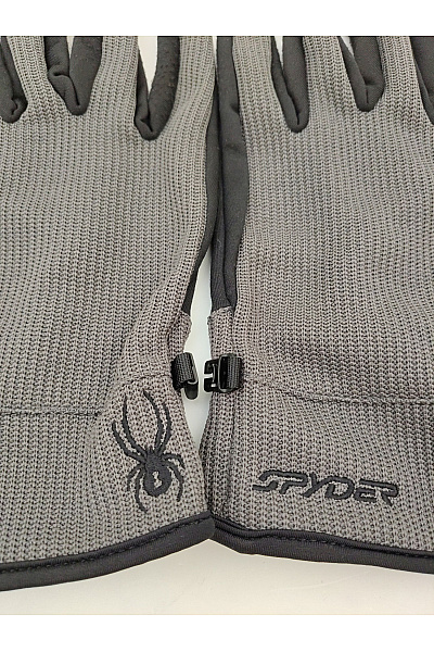 SPYDER Šedé outdoorové rukavice | SPYDER | obrázek 3