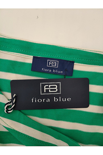 fiora blue Dámské bavlněné pruhované tričko s dlouhým rukávem Vel. DE 50 | fiora blue | obrázek 5