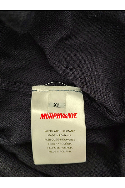 Murphy & Nye Pánský černý vlněný rolák basic Vel. XL | Murphy & Nye | obrázek 7