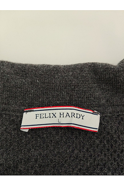 FELIX HARDY Pánské bavlněné polo tričko s krátkým rukávem šedé Vel. L | FELIX HARDY | obrázek 4
