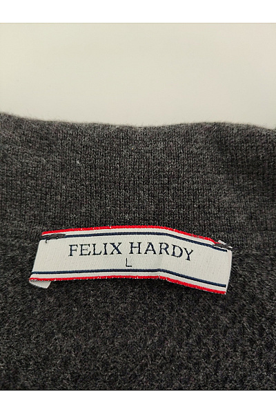 FELIX HARDY Pánské bavlněné polo tričko s krátkým rukávem šedé Vel. L | FELIX HARDY | obrázek 5