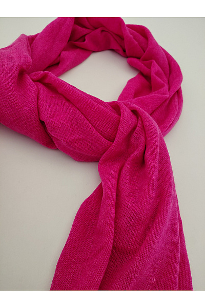 Noco Růžová kašmírová šála jednobarevná elegantní Vel. one size | noco | obrázek 3