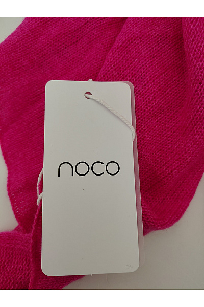 Noco Růžová kašmírová šála jednobarevná elegantní Vel. one size | noco | obrázek 4