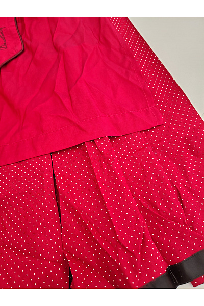 Hammerschmid Bavlněné dirndl šaty midi puntíkované s páskem Vel. 42 | Hammerschmid | obrázek 5