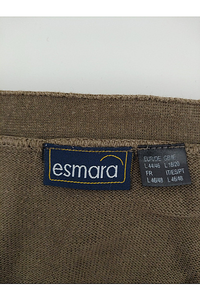 Esmara Dámský khaki pletený kardigan na knoflíky do véčka Velikost DE L 44/46 | Esmara | obrázek 7