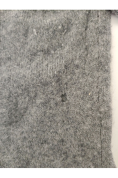 MAX TONSO CASHMERE Dámský šedý kašmírový pulovr basic Velikost S | MAX TONSO CASHMERE | obrázek 2