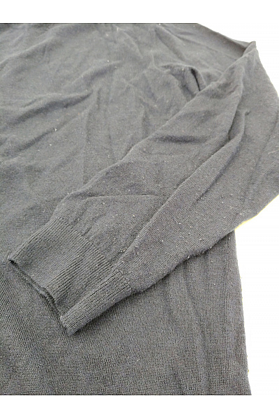 LAWRENCE GREY Pánský modrý vlněný merino kardigan na zip se stojáčkem Vel. XXL | LAWRENCE GREY | obrázek 4