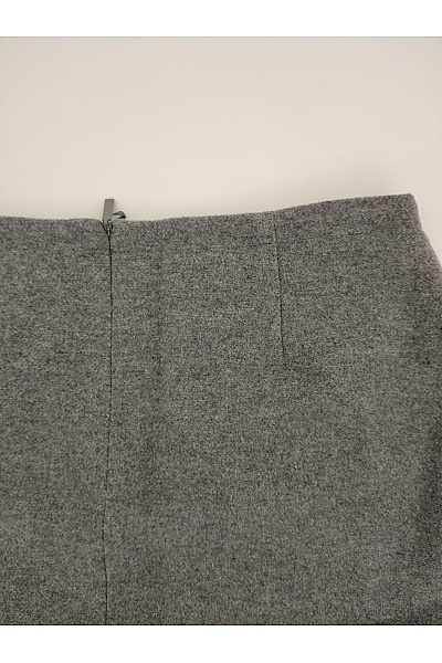 MORE & Šedá vlněná mini sukně elegantní business Vel. EU 36 | MORE & MORE | obrázek 6