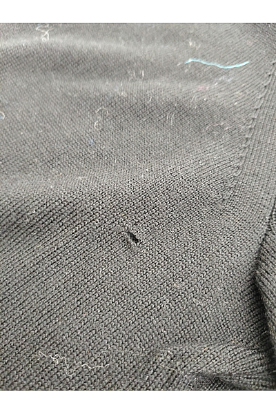 Calvin Klein Černý vlněný pulovr basic Velikost M | Calvin Klein | obrázek 5