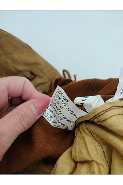 Trachten Deiser Kožené pánské krátké kraťasy s laclem a kšandami vintage Velikost DE 50 | Trachten Deiser | obrázek 8