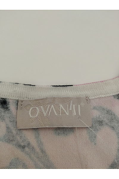 OVANTI Dámská halenka s 3/4 rukávem vzorovaná Vel. DE 40 | OVANTI | obrázek 2