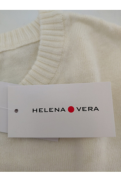 HELENA VERA Dámský basic pulovr s dlouhým rukávem Velikost DE 40 | HELENA VERA | obrázek 5