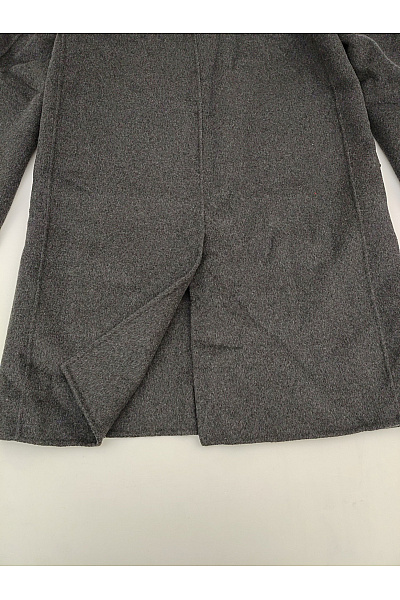 add Šedý vlněný pánský kabát elegantní dlouhý Vel. L | add | obrázek 10