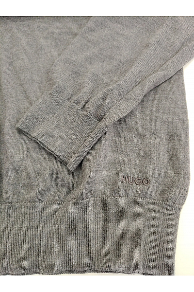 Hugo Boss Šedý vlněný pulovr basic Velikost M | Hugo Boss | obrázek 2
