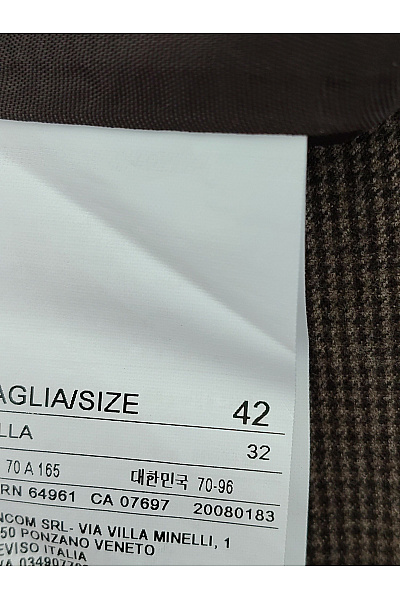 BENETTON Hnědá zavinovací midi sukně s kapsami Vel. IT 42 | BENETTON | obrázek 7