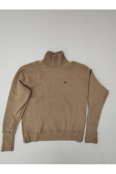 LACOSTE Béžový vlněný rolák pulovr Vel. EU 38 | LACOSTE | obrázek 2