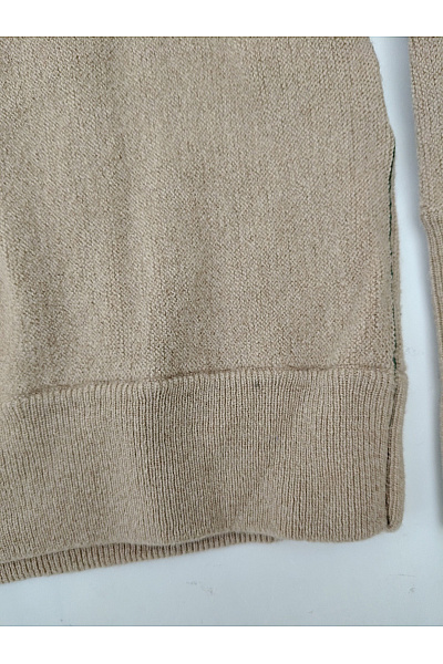 LACOSTE Béžový vlněný rolák pulovr Vel. EU 38 | LACOSTE | obrázek 3