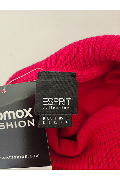 Esprit Červený bavlněný dámský rolák s dlouhým rukávem Velikost DE L | Esprit | obrázek 7