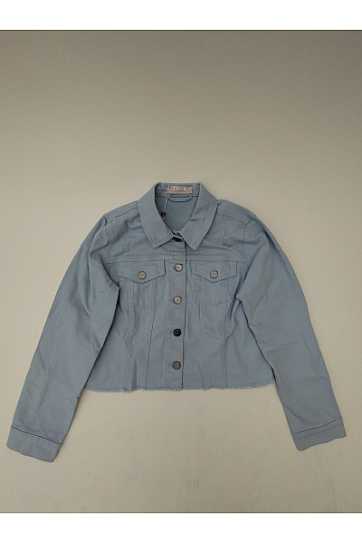 THOM By Thomas Rath Dámská bavlněná denimová bunda krátká jarní Velikost DE 40 | THOM By Thomas Rath | obrázek 2