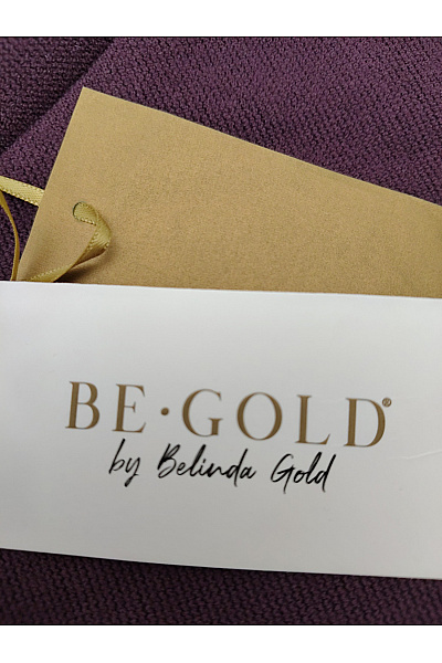 Belinda Gold Fialová dámská mikina s dlouhým rukávem a výšivkou Velikost EU 40 | Belinda Gold | obrázek 5