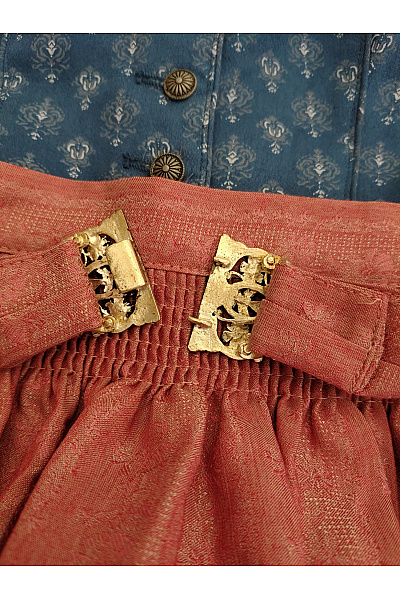 heimatgwand Bavlněné dirndl šaty s krajkou midi Vel. S | heimatgwand | obrázek 8
