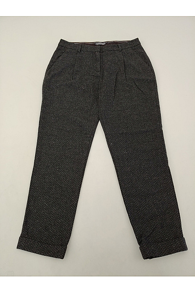 TOMMY HILFIGER Šedé vlněné elegantní kalhoty s puky Vel. US 6 | TOMMY HILFIGER | obrázek 2