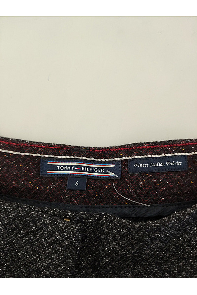 TOMMY HILFIGER Šedé vlněné elegantní kalhoty s puky Vel. US 6 | TOMMY HILFIGER | obrázek 6