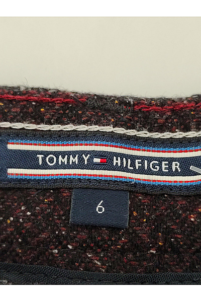 TOMMY HILFIGER Šedé vlněné elegantní kalhoty s puky Vel. US 6 | TOMMY HILFIGER | obrázek 7