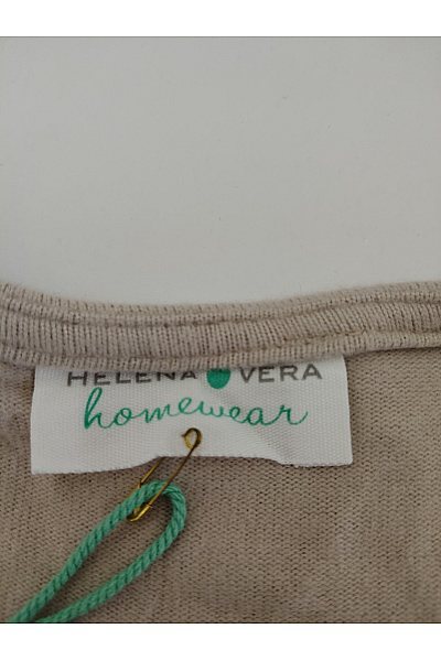 HELENA VERA Béžový dámský kardigan dlouhý basic Velikost DE 40 | HELENA VERA | obrázek 4