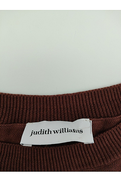 Judith Williams Hnědý dámský oversized pulovr se spadlými rameny Vel. EU 40 | Judith Williams | obrázek 3