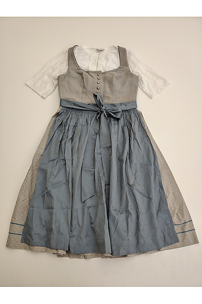 Hammerschmid Bavlněné dirndl šaty midi s páskem Velikost DE 42 | Hammerschmid | obrázek 2