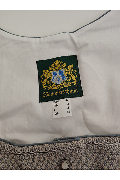 Hammerschmid Bavlněné dirndl šaty midi s páskem Velikost DE 42 | Hammerschmid | obrázek 8