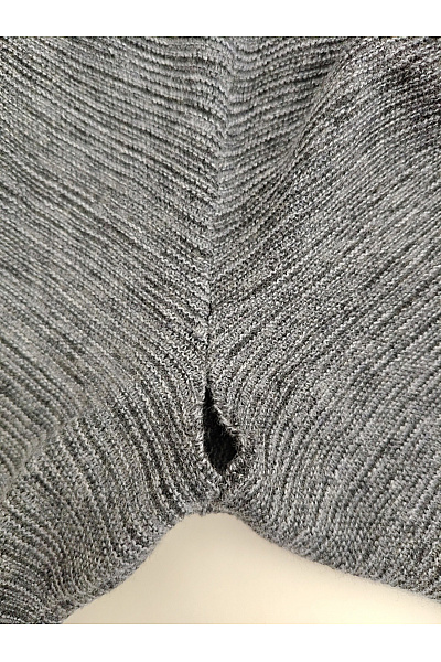 GANT Šedý pletený pulovr přes hlavu basic Velikost M | GANT | obrázek 7
